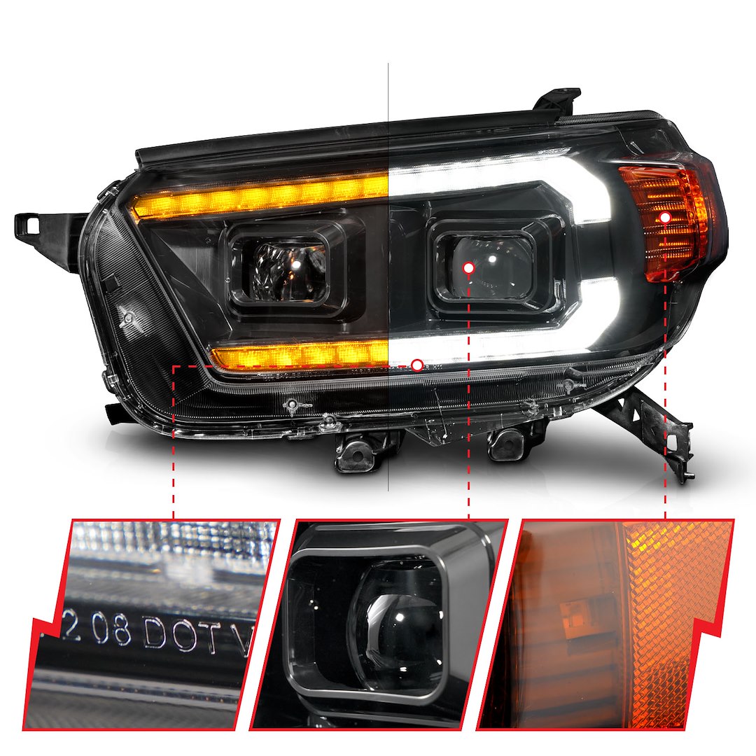 Product of Anzo Usa 111602 Headlight Assembly