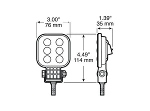Peterson Mfg. V905-Mv Work Light||prnv905-Mv_1.Jpg||86||p6jv905mv||1729533