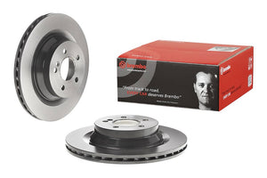Product of Brembo 09B74541C02 Vented 1 Piece Brake Rotor 