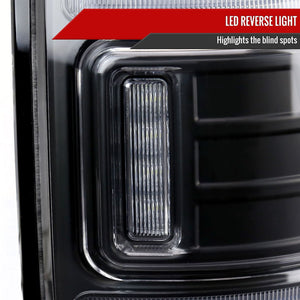 Product of Spec-D Tuning LT-RAM13JMLED-SQ-RS Tail Light Assembly 