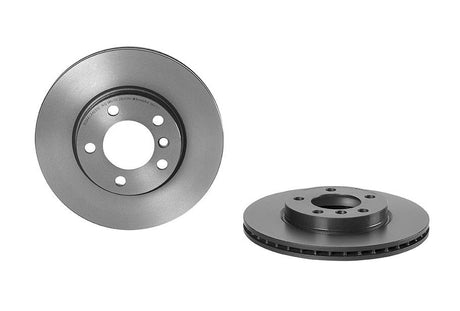 Product of Brembo 09B64511C02 Vented 1 Piece Brake Rotor 