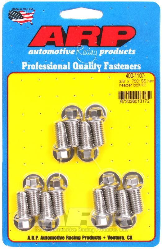 Arp Auto Racing 400-1107 Exhaust Header Bolt||||85||a144001107||2001567
