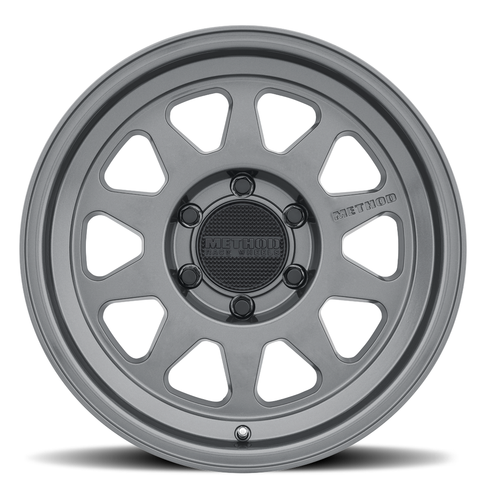 Product of Method Race Wheels 17x8.5 Titanium Wheel - Not Applicable Bolt Pattern 