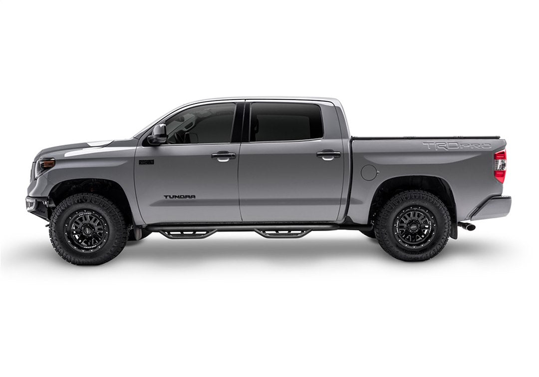 Product of N-Fab HPC1473QC-TX Podium Nerf Bar With Drop Down Steps 