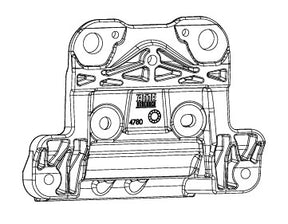 Amp Research 16-04780-90 Running Board Component||amp-Front_Upper_Body_Side_Mount-16-04780-90.Jpg||85||amp160478090||2468495