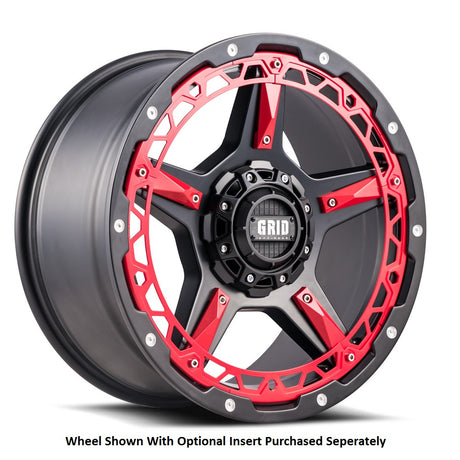 Product of Grid Wheels 20x9 Black Wheel - Not Applicable Bolt Pattern 