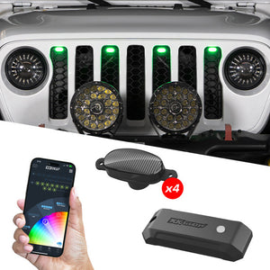 Xk Glow Mx-Gpod-4 Grille Light - Led||mx-Gpod-4.Jpg||85||xkgmxgpod4||2223830