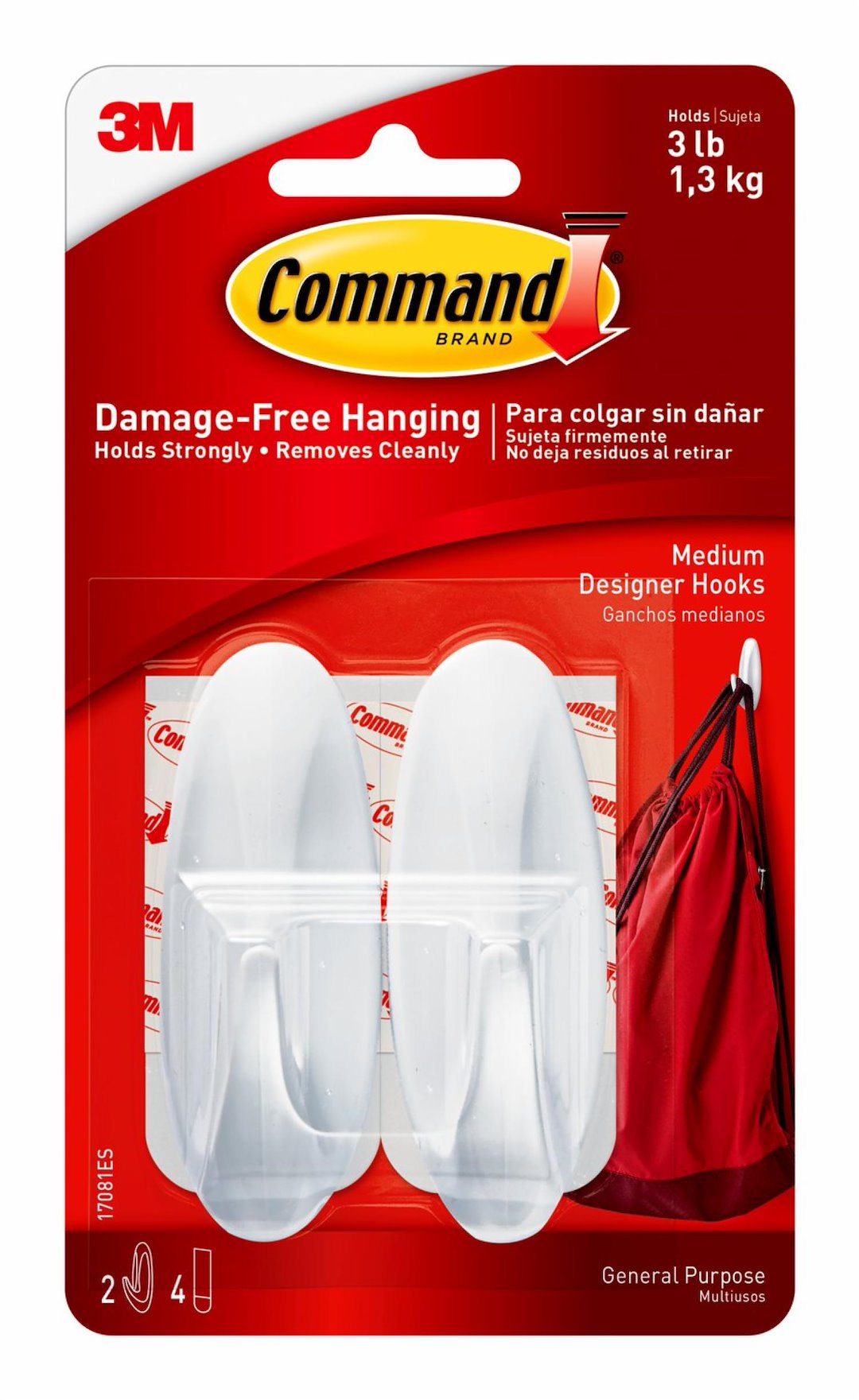 Product of 3m 17081es Multi Purpose Hook