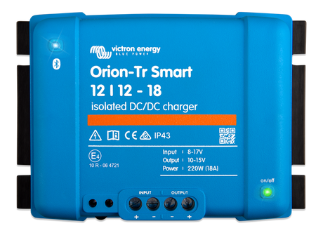 Victron Energy Ori121222120 Battery Charger||ori121222110_Orion-Tr Smart Charger 12-12_18 (220w) (Top).Png||86||vici121222120||1513182