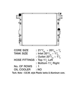 Product of Csf 3592 Radiator