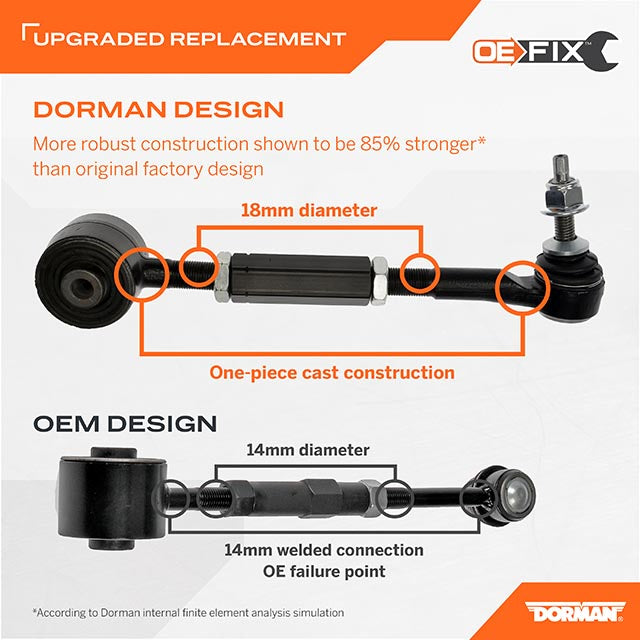 Dorman (Oe Solutions) 527-168 Lateral Arm||||89||d18527168||1893968