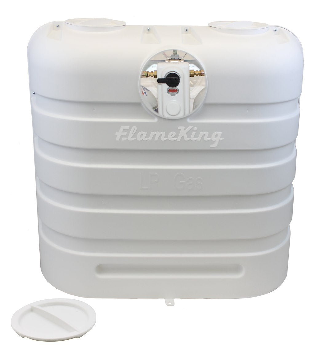 Product of Flame King Ysn-Pcc-Rv30-Wht Propane Tank Cover