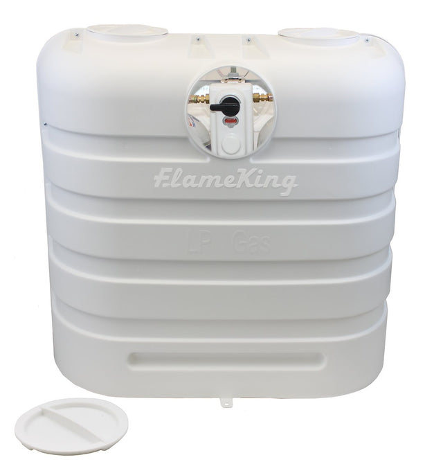 Product of Flame King Ysn-Pcc-Rv30-Wht Propane Tank Cover