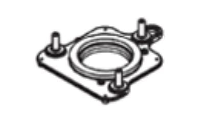 Thetford 19624 Toilet Flush Mechanism Mounting Plate||||85||t6h19624||1920342