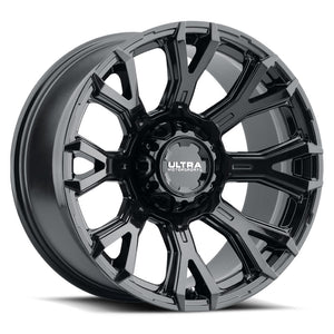 Product of Ultra Wheel 20x10 Black Wheel - 8x6.50 Bolt Pattern 