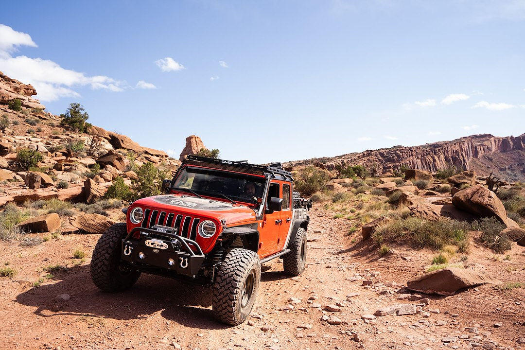 Product of DV8 Offroad FBJL-04 Steel Powder Coated Bumper 