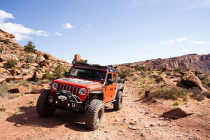 Product of DV8 Offroad FBJL-04 Steel Powder Coated Bumper 
