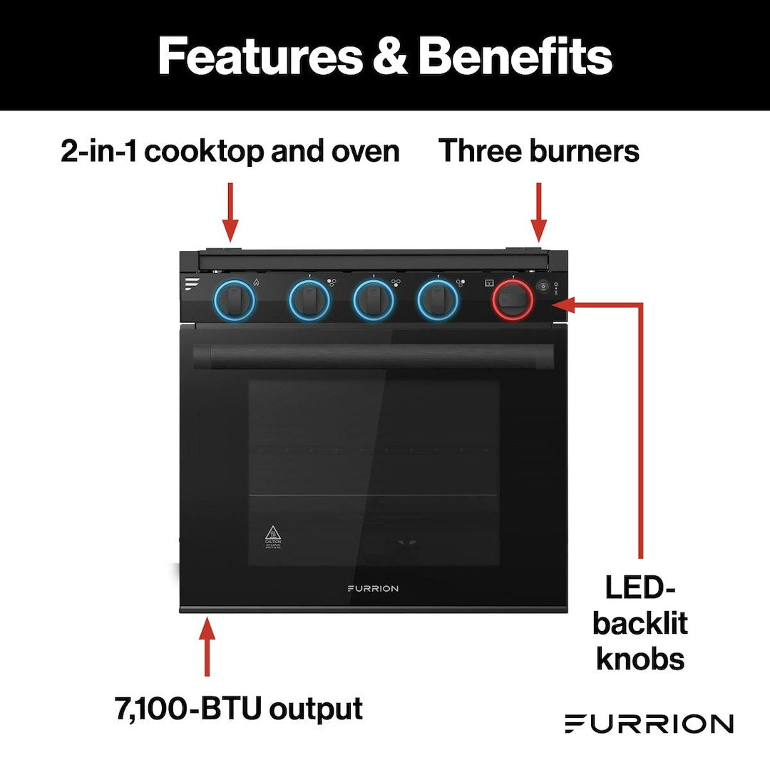 Product of Furrion Llc F1s21l03a-Bl Stove