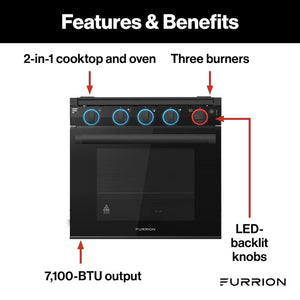 Product of Furrion Llc F1s21l03a-Bl Stove
