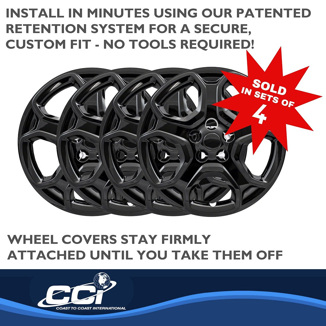 Product of Coast To Coast IWC52517BLK Black Set Of 4 