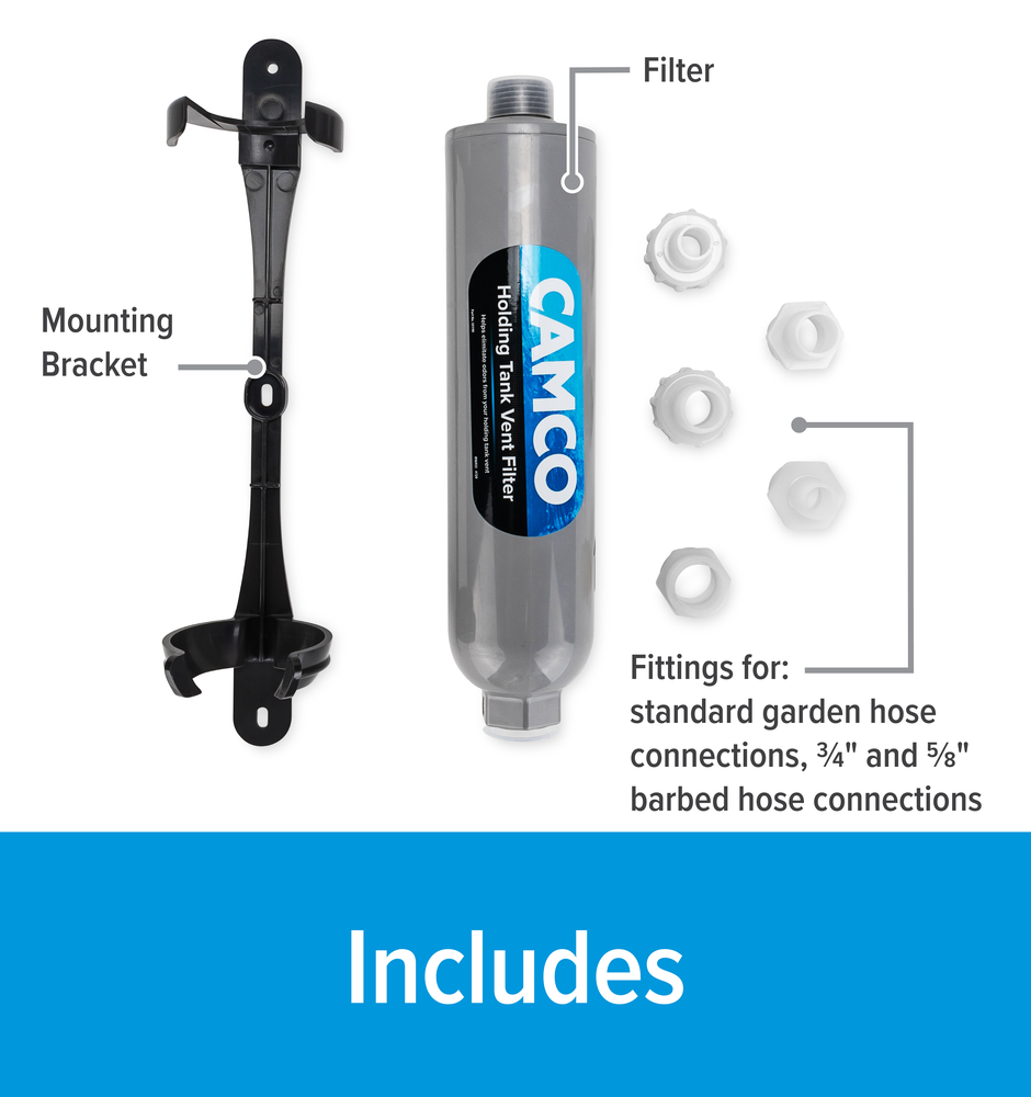 Camco Marine 50190 Waste Holding Tank Vent Filter||50190_7.Png||92||cmc50190||1742632