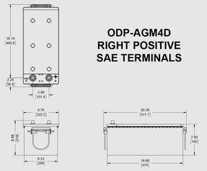 Odyssey Battery Odp-Agm4d Battery||odp-Agm4d_1.Jpg||86||o22odpagm4d||1473064