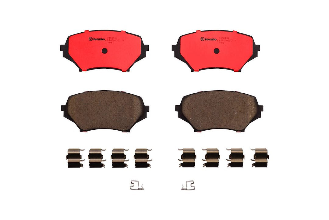 Product of Brembo P49043N Brake Pad - Set Of 4 