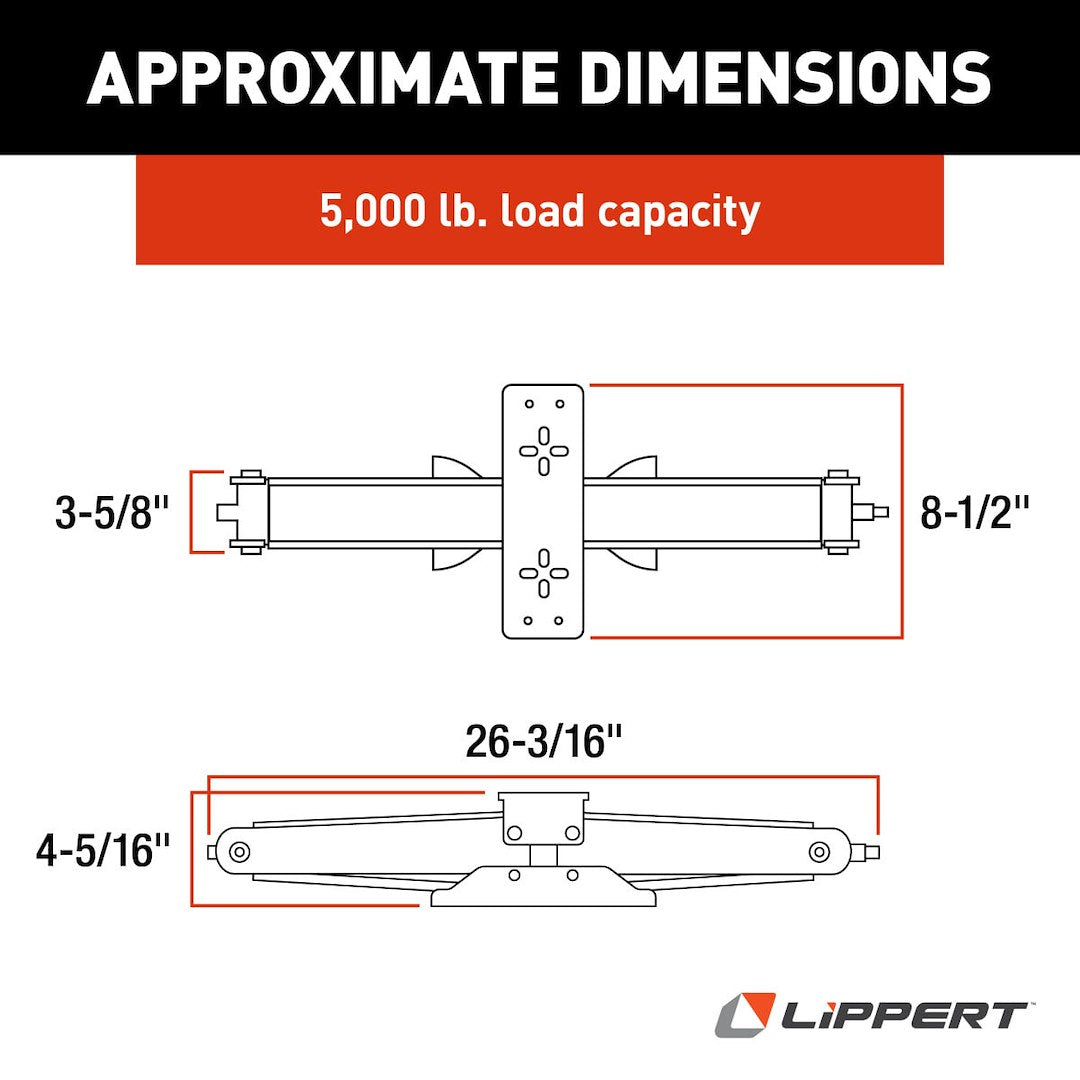 Lippert Components 285325 Leveling Jack||285325_1.Jpg||86||m6v285325||1313586