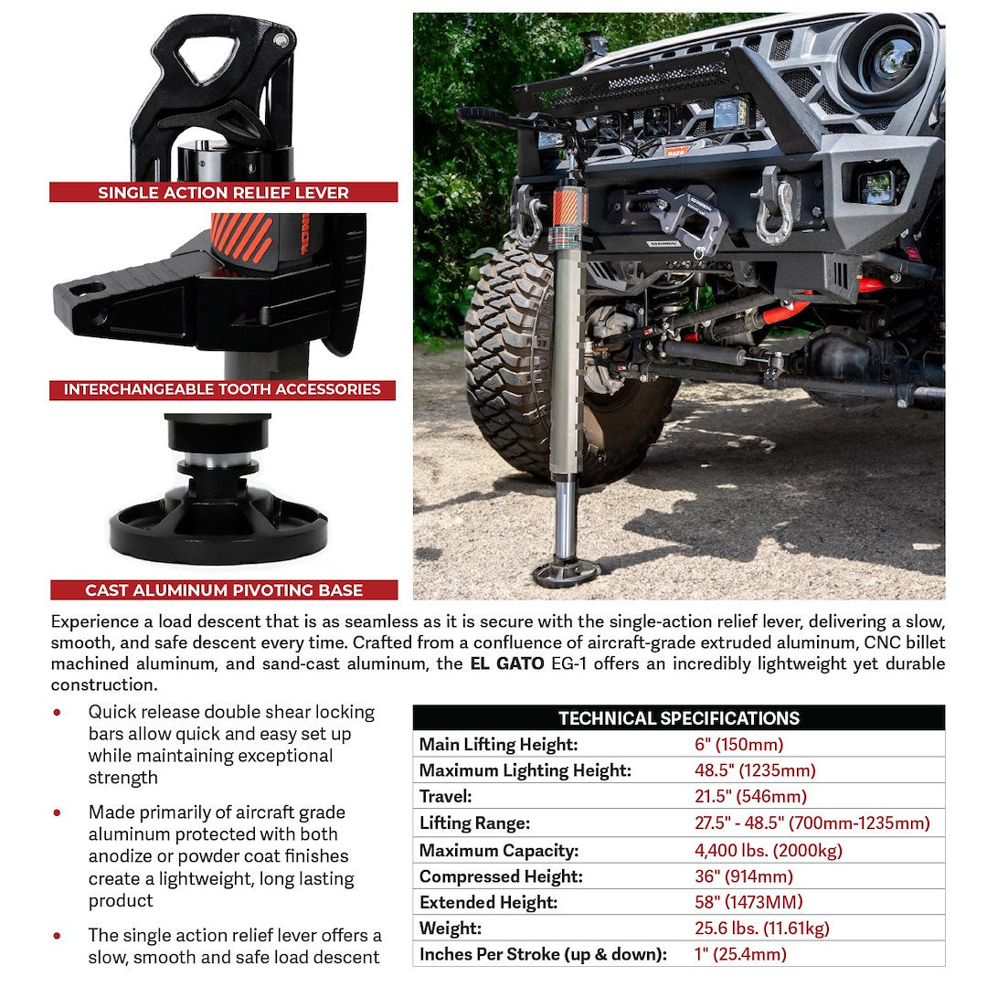 Go Rhino Xg-Rj50010b Jack||el-Gato_Callouts2.Jpg||94||g26xgrj50010b||1493396