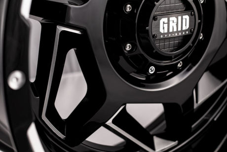 Product of Grid Wheels 20x9 Black With Natural Accents Wheel - Not Applicable Bolt Pattern 