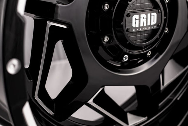 Product of Grid Wheels 20x9 Black With Natural Accents Wheel - Not Applicable Bolt Pattern 