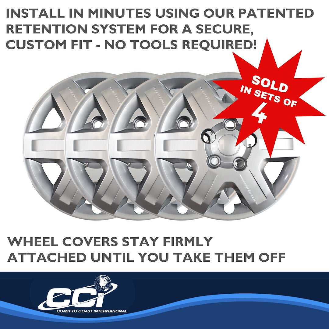 Product of Coast To Coast IWC45116S Silver Set Of 4 