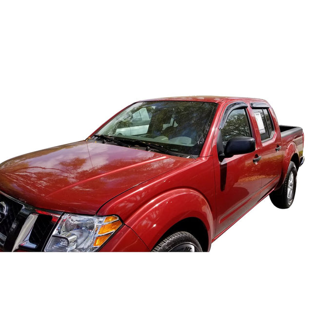 Product of TrailFX 4407H TFX 4-PC Window Vents Outside Channel Rainguard 