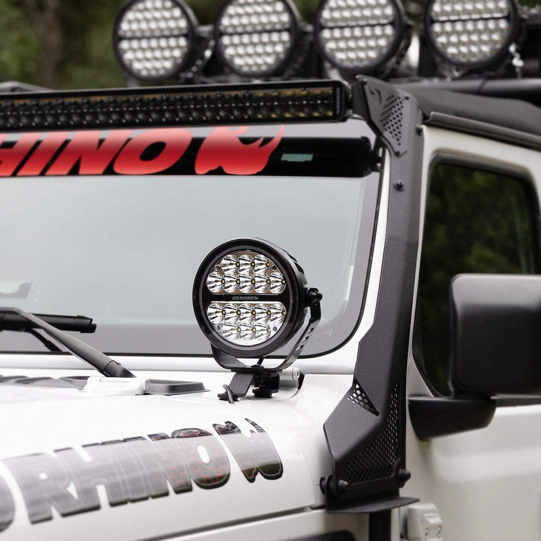 Go Rhino 750800711drs Driving/ Fog Light||maxround7.Jpg||91||g260800711drs||1234284