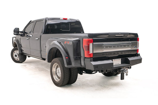 Product of Fab Fours FS17-RT4150-1 Red Steel Steel Powder Coated Bumper 