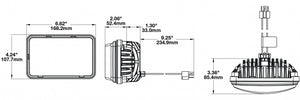 Product of J.W. Speaker 0551371 Low Beam Headlight Assembly - LED - Single 