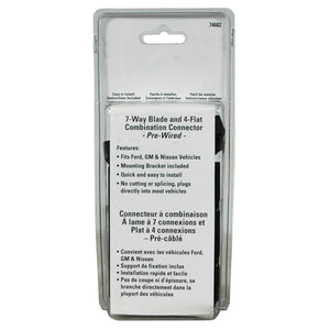 Product of Draw-Tite 74682 Vehicle End 4 Flat And 7 Blade Trailer Wiring Connector 
