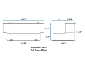 Product of UWS ST-100HH-W Liquid Transfer Tank  