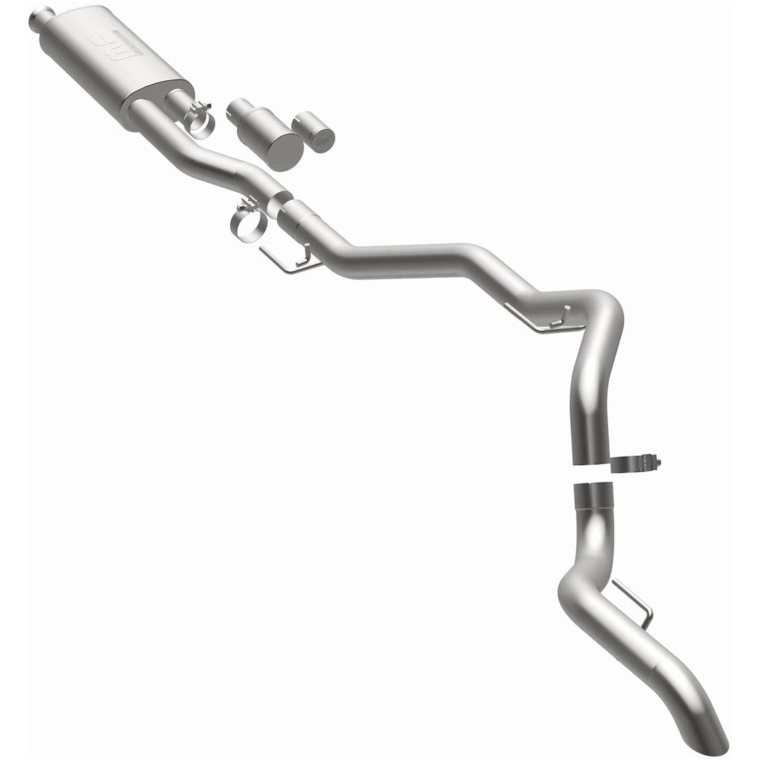 Product of Magnaflow Performance 19621 Overland Series Cat-Back System Single Exhaust System Kit 