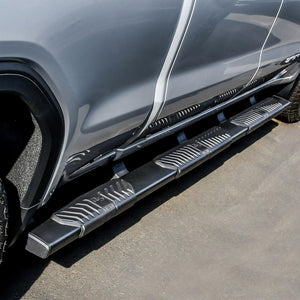 Product of Westin Automotive 28-534695 Black Powder Coated Oval Nerf Bar - Truck Wheel To Wheel 
