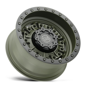 Product of Black Rhino Wheels 18x9.5 Olive Green Wheel - 5x5.00 Bolt Pattern 
