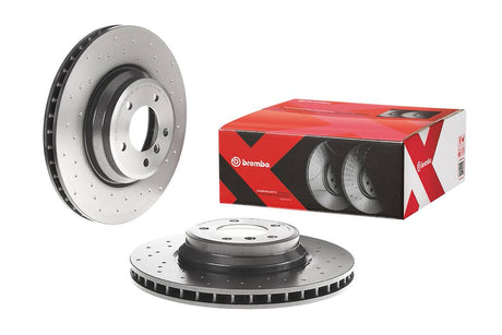 Product of Brembo 09A5991XC02 Xtra Vented Cross Drilled 1 Piece Brake Rotor 