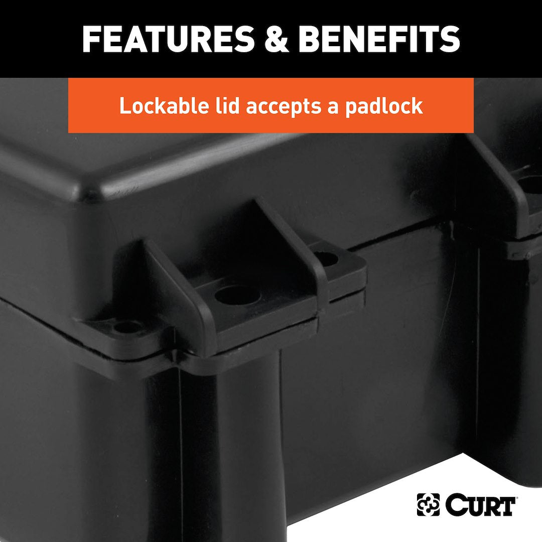 Curt 52027 Trailer Breakaway System Battery Box||52027_3008x1990_Fc.Jpg||89||c9352027||965028