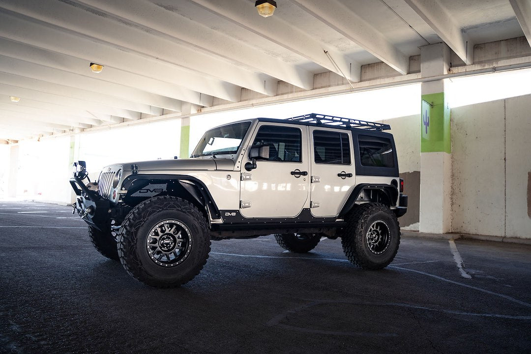 Dv8 Offroad Rrjk-04 Roof Rack||jeep-Wrangler-Jk-Half-Roof-Rack.Jpg||94||dv8rrjk04||1628805