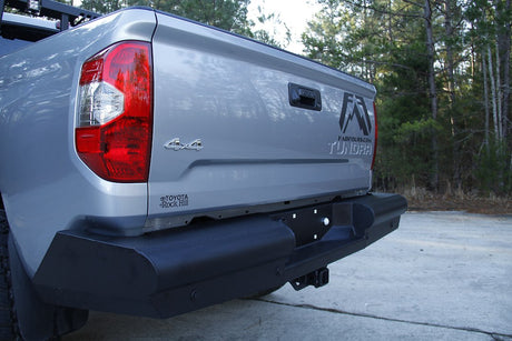 Product of Fab Fours TT14-U2850-1 Black Steel Elite Steel Matte Powder Coated Bumper 