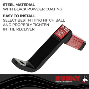 Product of Husky Towing 31361 2 Inch Receiver Trailer Hitch Ball Mount 