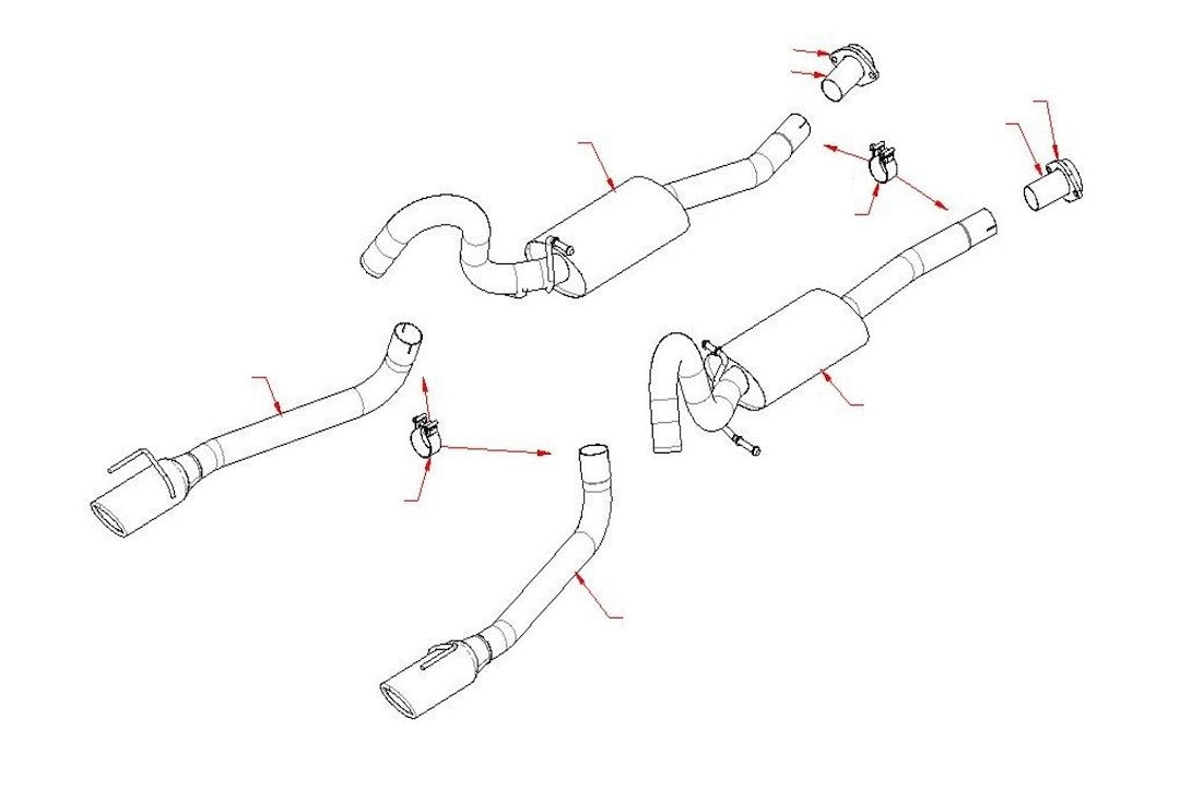 Borla 140067 Exhaust System Kit||140067_1.Jpg||86||b25140067||1352457