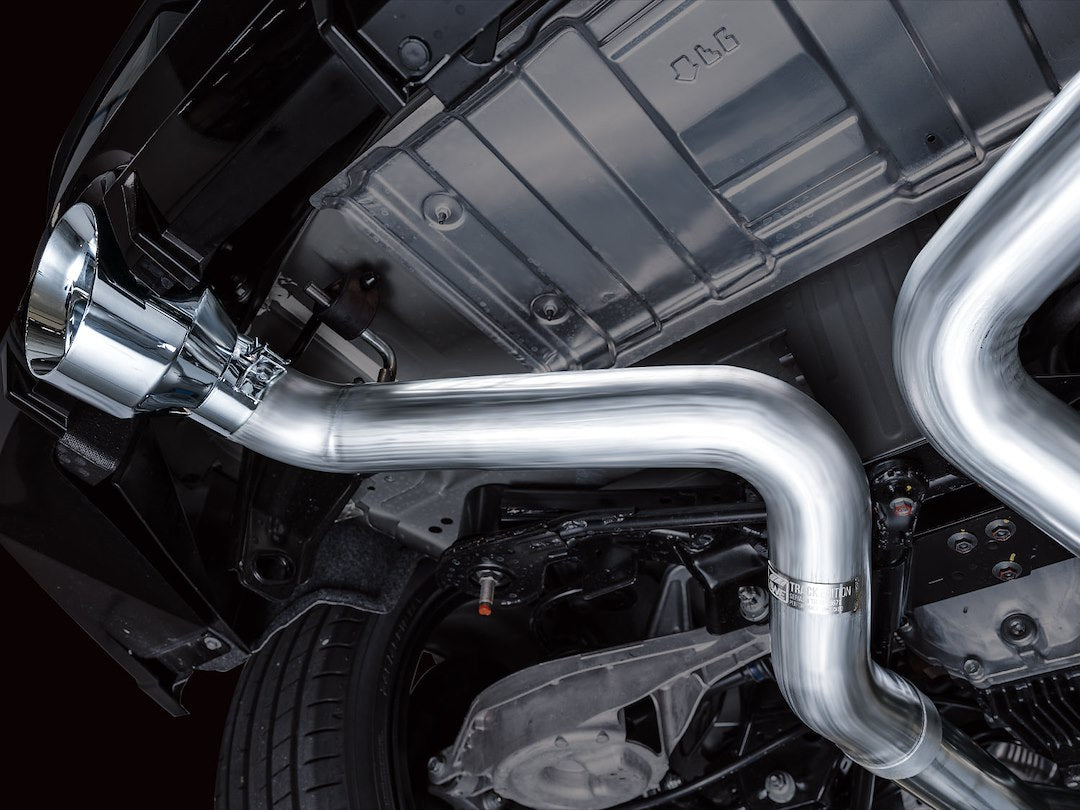 Product of AWE Tuning 3020-32400 Track Edition Cat-Back System Dual Exhaust System Kit 
