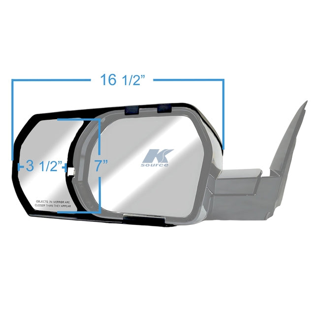 Product of K-Source 81310 Exterior Towing Mirror