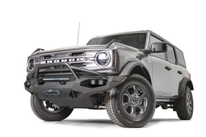 Product of Fab Fours FB21-X5252-1 Matrix Series Steel Matte Powder Coated Bumper 
